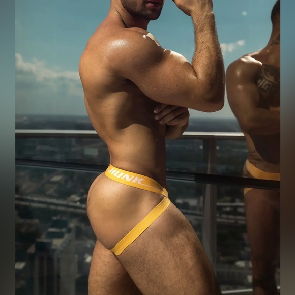 HUNK Means wear TANGERINE JOCKSTRAP - Picture 3 of 6